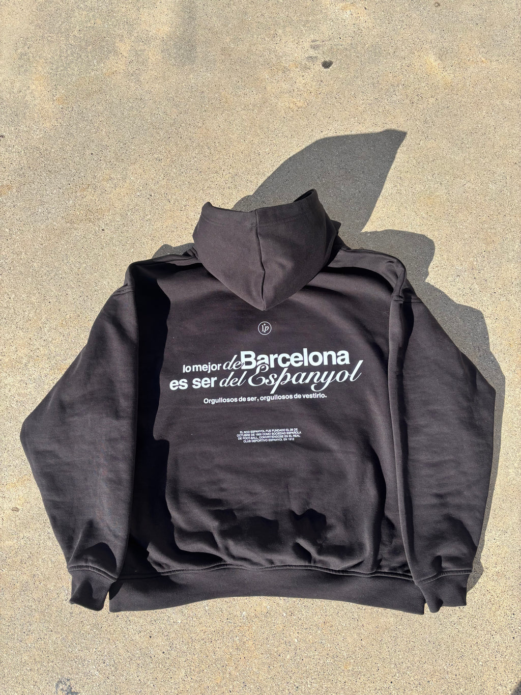 Sudadera Lo mejor de Bcn - Negra Adultos