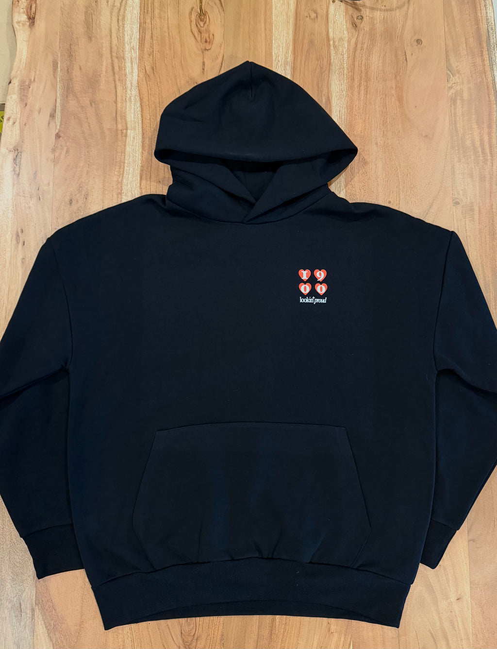 Sudadera Love 1900 - Negra Adultos (Edición Limitada)